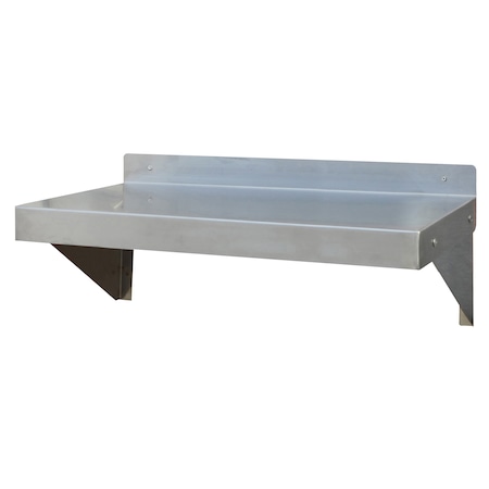 Sportsman Stainless Steel Wall Shelf, 24" Wide SSWSHELF